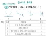 初中數(shù)學(xué)新湘教版七年級下冊4.1.2 相交直線所成的角作業(yè)課件2025春