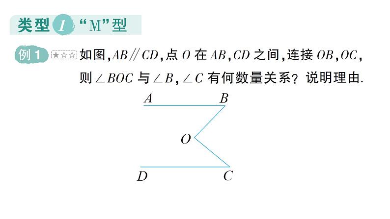 初中数学新湘教版七年级下册第4章专题9 平行线中的拐点模型作业课件2025春第2页