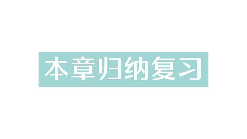 初中数学新湘教版七年级下册第5章本章归纳复习作业课件2025春第1页