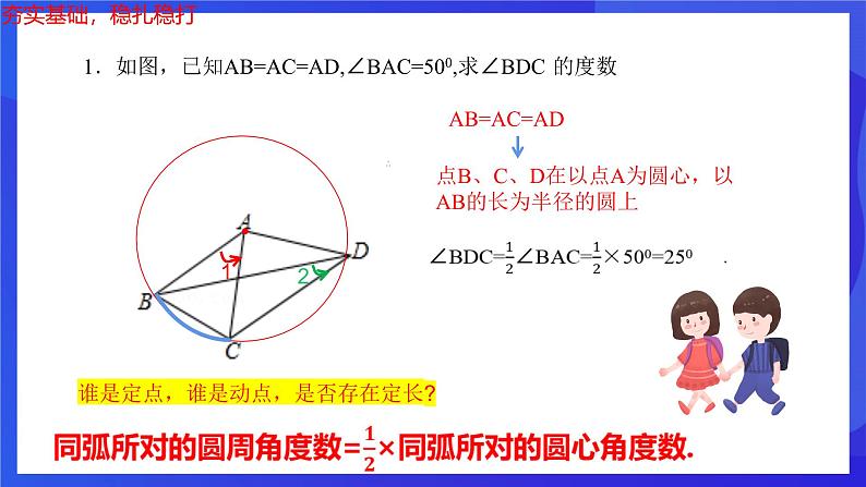 浙教版数学九年级上册第三章《圆的基本性质----定点定长存隐圆》课件第7页