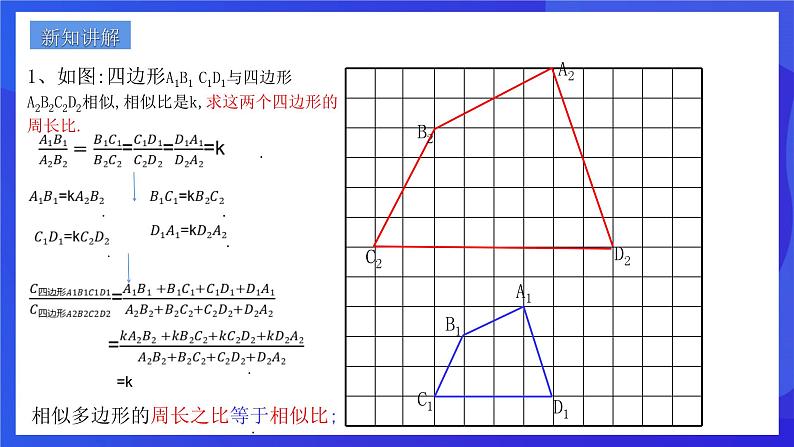 浙教版数学九年级上册4.6《相似多边形》课件第3页