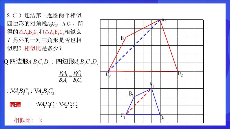 浙教版数学九年级上册4.6《相似多边形》课件第4页