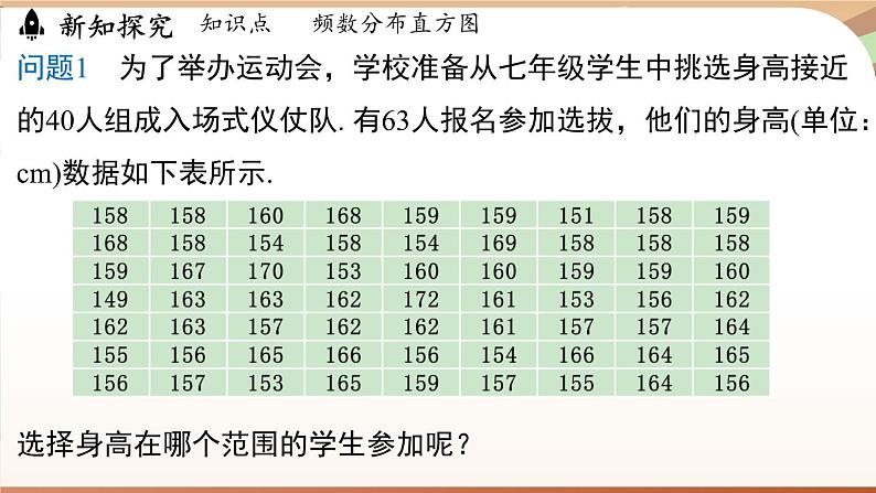 人教版数学（2024）七年级下册 12.2.2 直方图课时1（课件）第5页