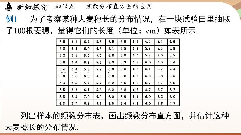 人教版数学（2024）七年级下册 12.2.2 直方图课时2（课件）第5页