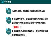 2.5.1直线与圆的位置关系（同步课件）-2024-2025学年九年级数学下册（湘教版）（湘教版）