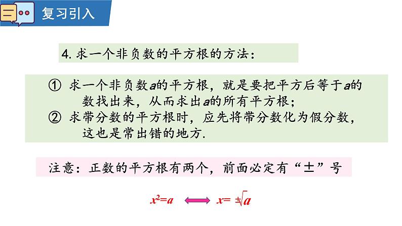 8.1第二课时算数平方根课件  2024-2025学年人教版数学七年级下册第4页