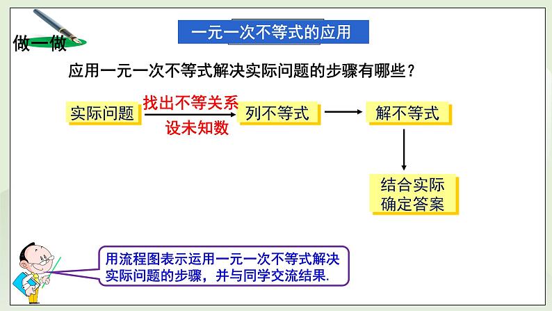 新湘教版初中数学七年级下册3.4《一元一次不等式的应用》课件第7页