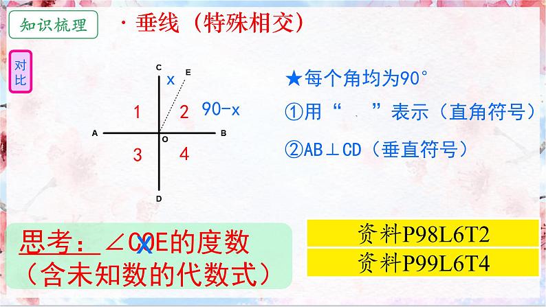 2025年九年级中考数学一轮专题复习  相交线 课件第6页