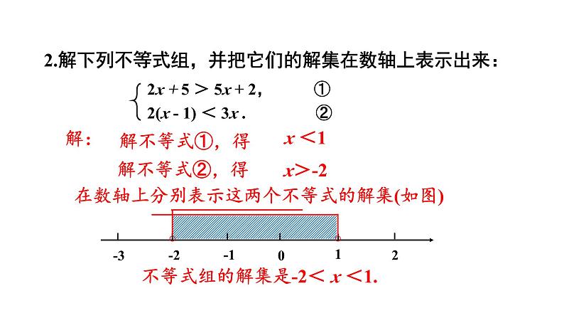 7.3 一元一次不等式组 第2课时 (课件)-2024-2025学年沪科版(2024)七年级数学下册第3页