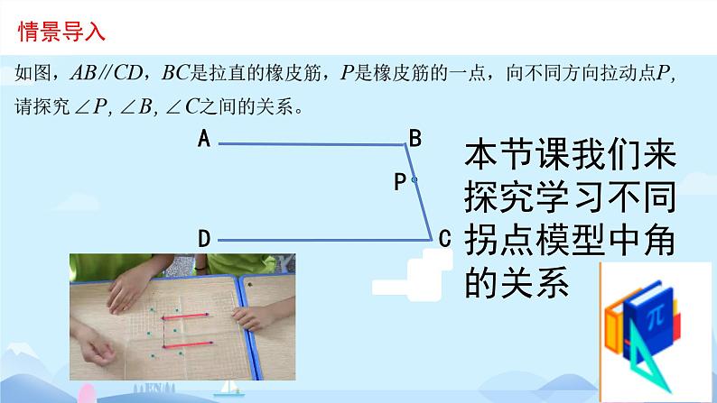 7.2平行线中常用的拐点辅助线 课件人教2024版七年级数学下册第2页