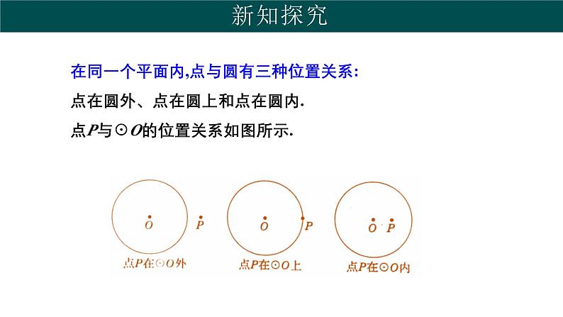 29.1 点与圆的位置关系（同步课件）-2024-2025学年九年级数学下册（冀教版）第5页