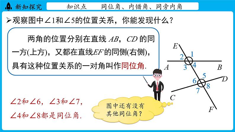 冀教版(2024)数学七年级下册 7.2 相交线 课时2（课件）第5页