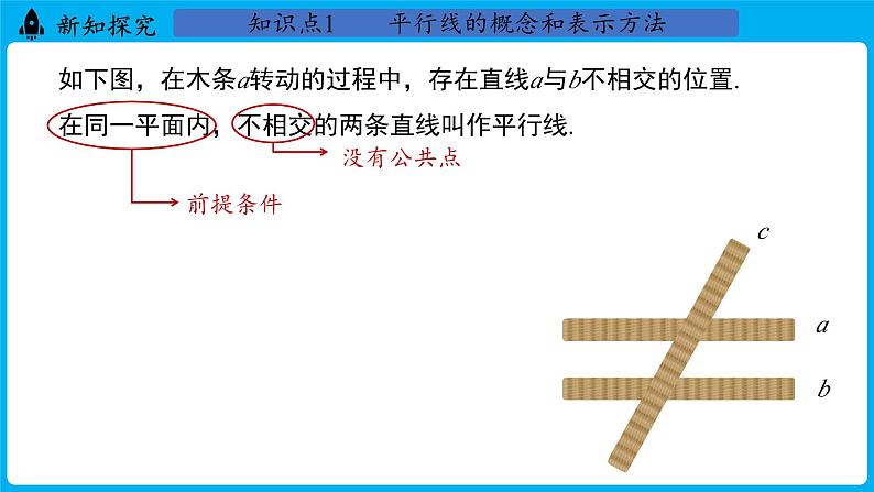 冀教版(2024)数学七年级下册 7.3 平行线（课件）第5页