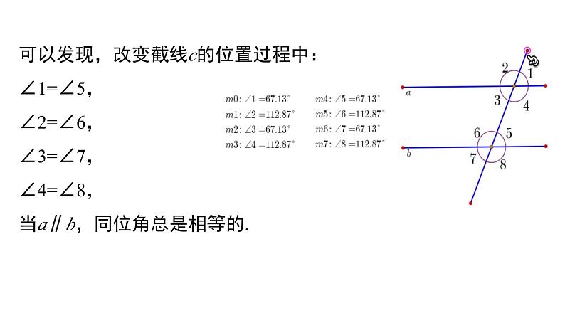 人教版（2024）七年级下册7.2.3平行线的性质 课件第6页