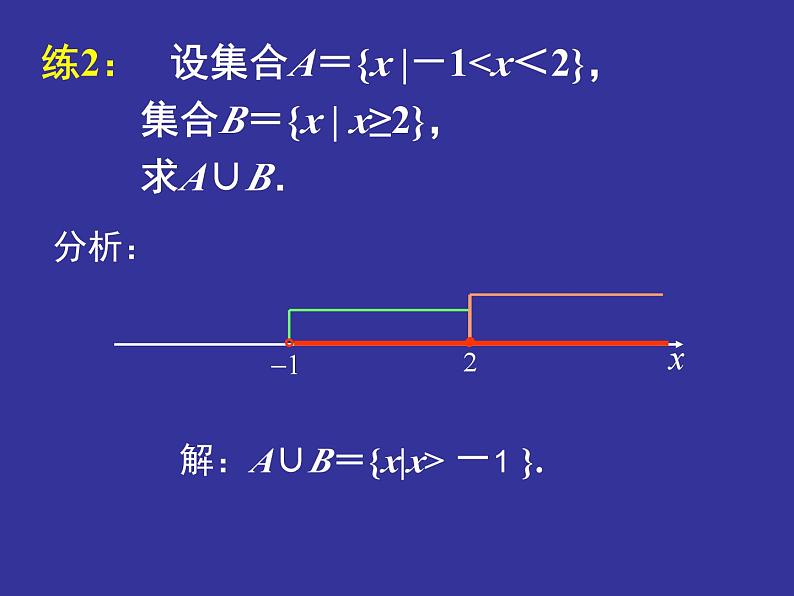 高一上学期初高中数学衔接知识-第十讲 集合的基本运算 课件第7页