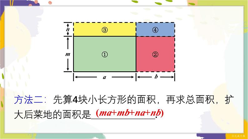 泸科版（2024）数学七年级下册 8.2. 3.多项式与多项式相乘 PPT课件第6页