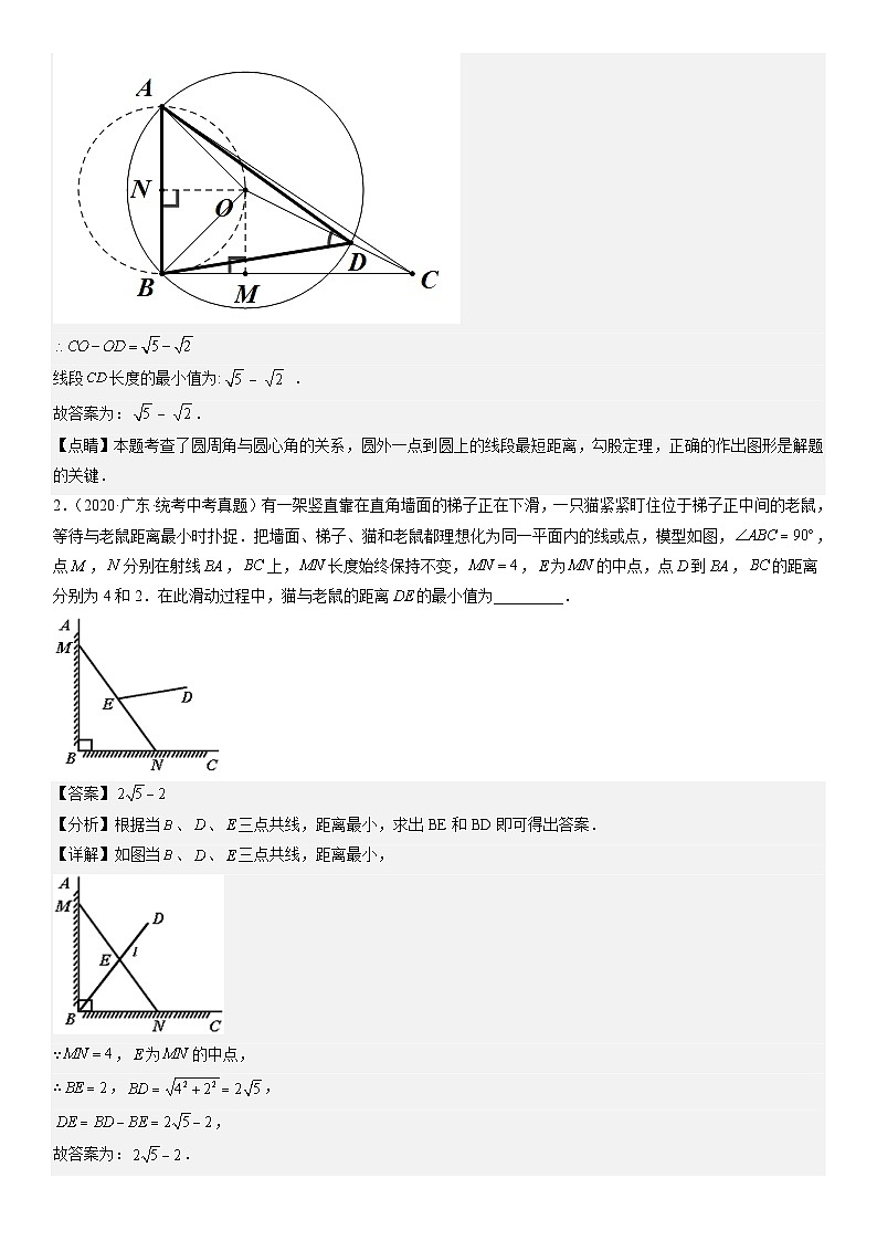 （广东专用）中考数学三轮考前冲刺押题练习第15题 最值 四边形 规律（解析版）第3页