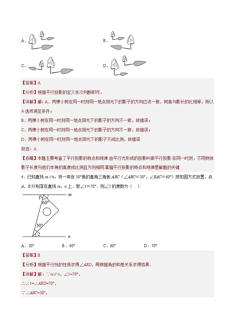 2023年中考数学模拟试卷（云南卷）（解析版）第2页