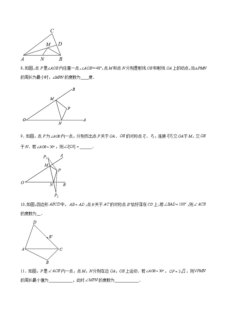 中考数学二轮培优重难点突破讲练专题31 轴对称综合题中的角度问题(原卷版)第3页
