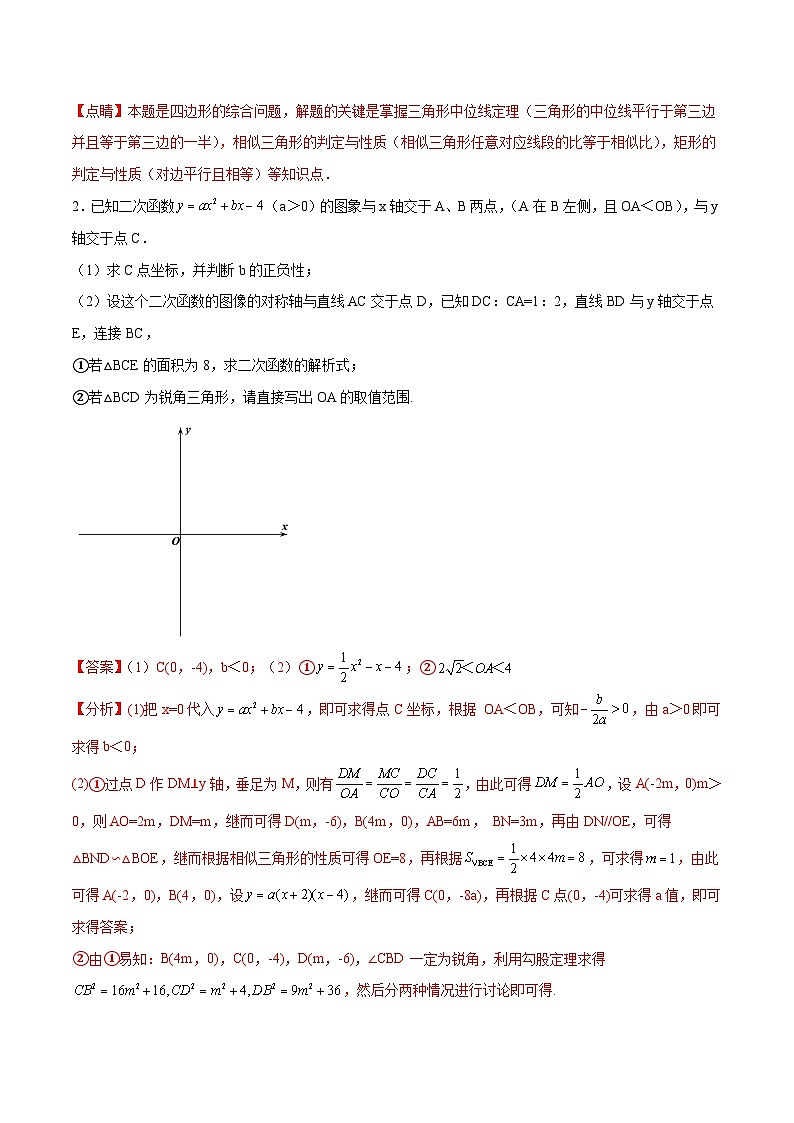 中考数学二轮培优重难点突破讲练专题53 固定面积的存在性问题(解析版)第3页