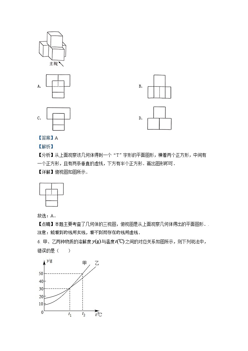2024年江西省中考数学模拟试题（解析版）第3页