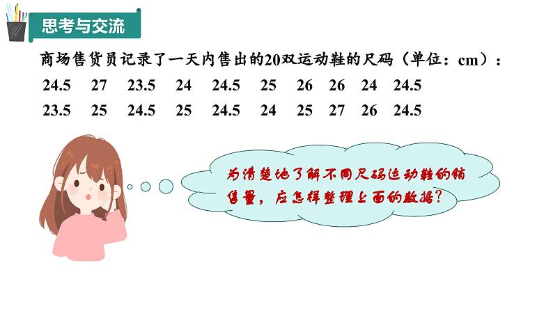 【核心素养】青岛版数学七年级下册 7.2 数据的整理 同步课件第4页