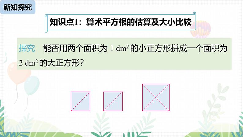 人教版2024数学七年级下册 第8章 8.1平方根课时2 PPT课件第5页