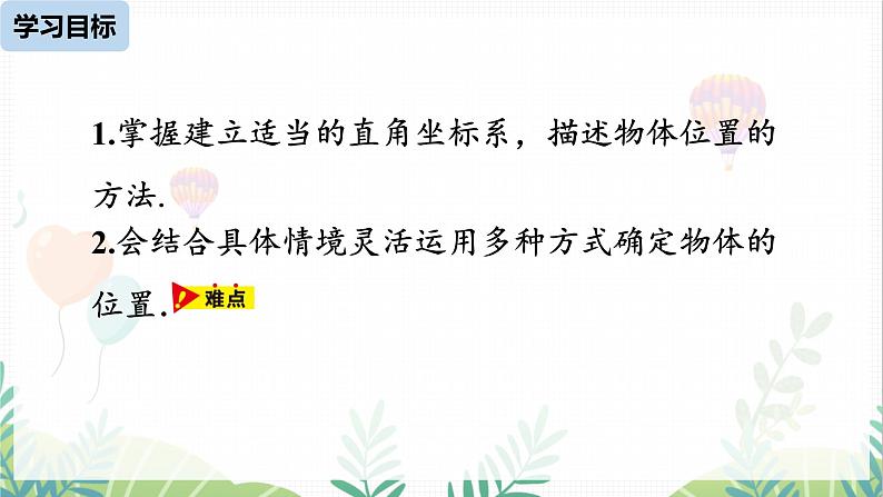 人教版2024数学七年级下册 第9章 9.2.1用坐标表示地理位置 PPT课件第4页