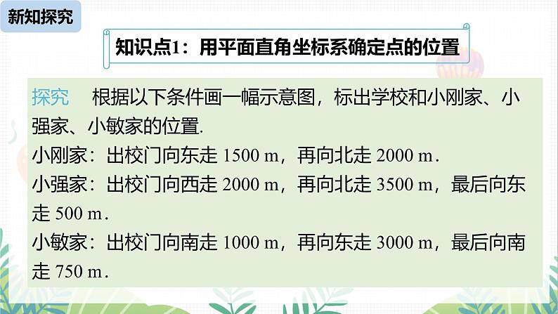 人教版2024数学七年级下册 第9章 9.2.1用坐标表示地理位置 PPT课件第6页