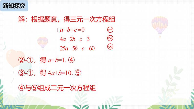 人教版2024数学七年级下册 第10章 10.4三元一次方程组的解法课时2 PPT课件第6页