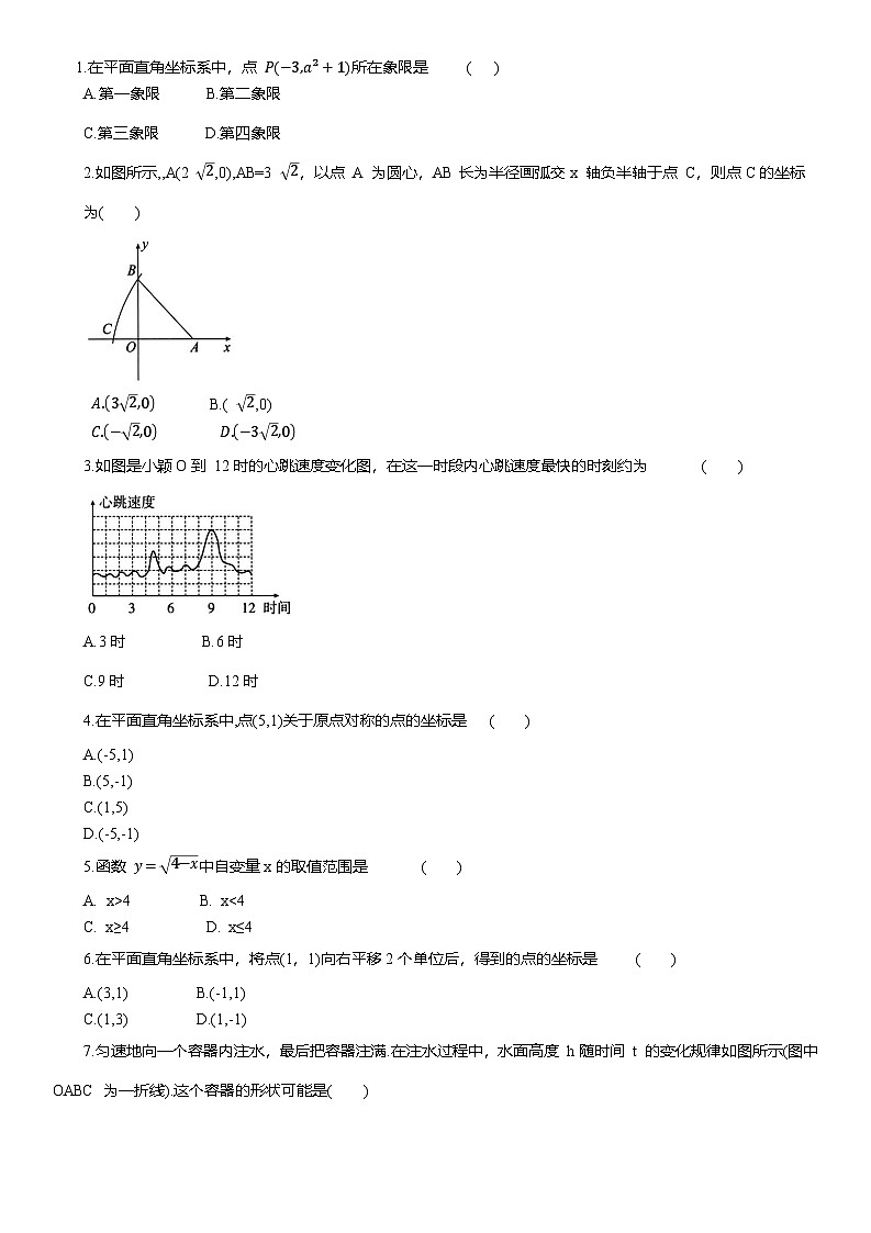 专题5 平面直角坐标系与函数--2025年中考数学一轮复习知识点梳理及专项练习（含解析）第2页