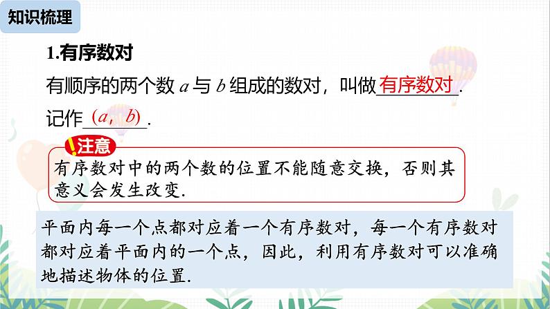 人教版2024数学七年级下册 第9章 平面直角坐标系小结课 PPT课件第8页