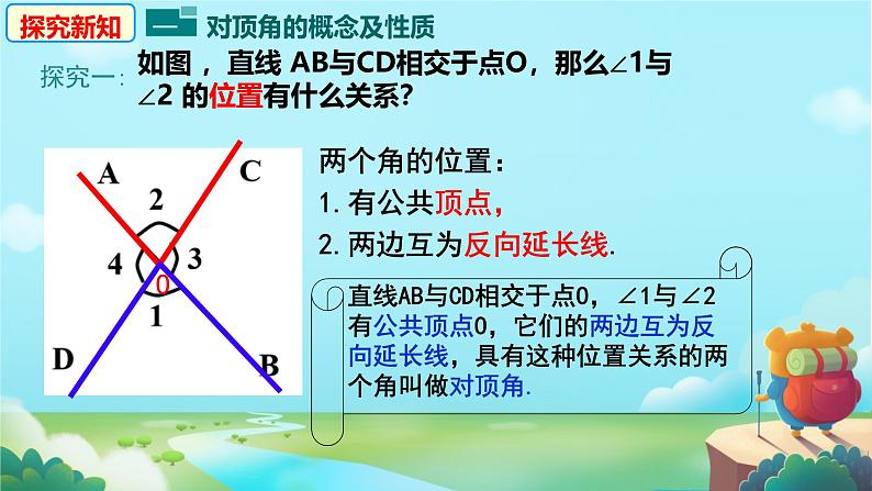 2025年九年级中考数学一轮专题复习  对顶角 余角 补角 课件第5页