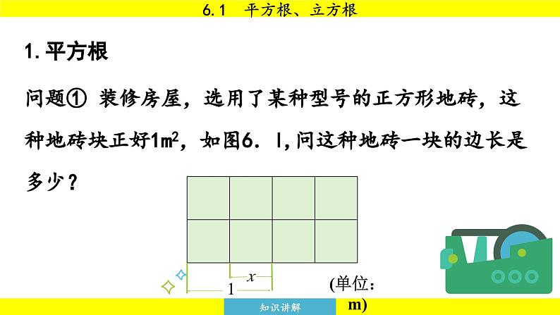 泸科版2024数学七年级下册 6.1 平方根、立方根 第1课时 PPT课件第7页