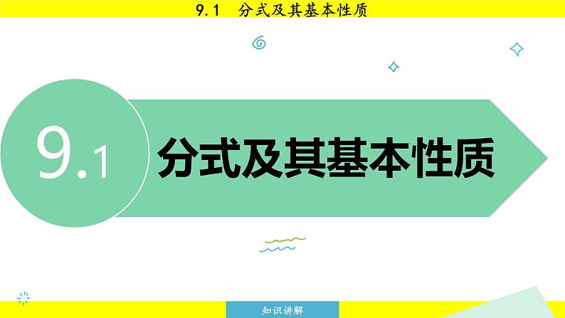 泸科版2024数学七年级下册 9.1 分式及其基本性质 PPT课件第3页