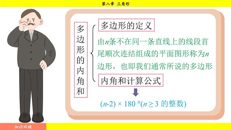 华师版2024数学七年级下册 8.2.2 多边形的外角和 PPT课件第3页