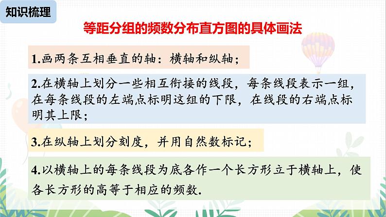 人教版2024数学七年级下册 第12章 数据的收集、整理与描述小结课时2 PPT课件第7页