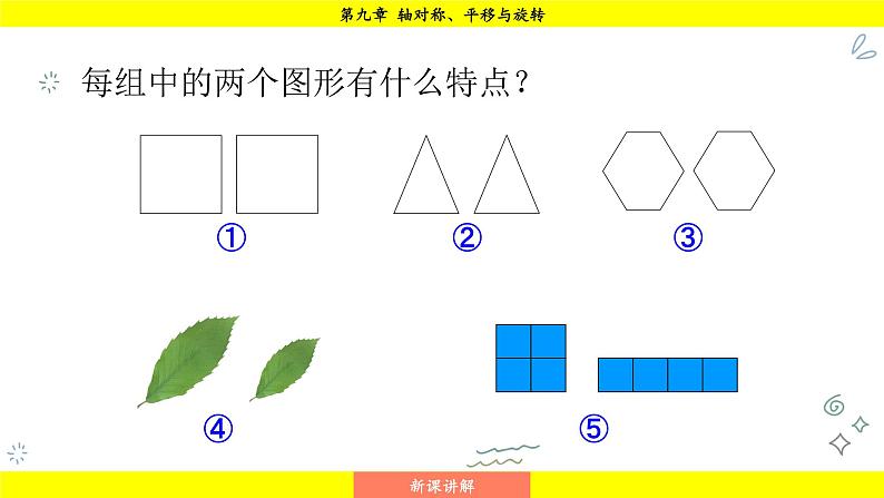 华师大版（2024）数学七年级下册 9.5  图形的全等 （课件）第8页