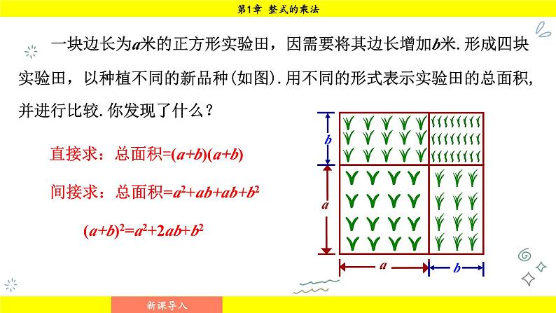 湘教版（2024）数学七年级下册 1.2.2 第1课时 完全平方公式（课件）第4页