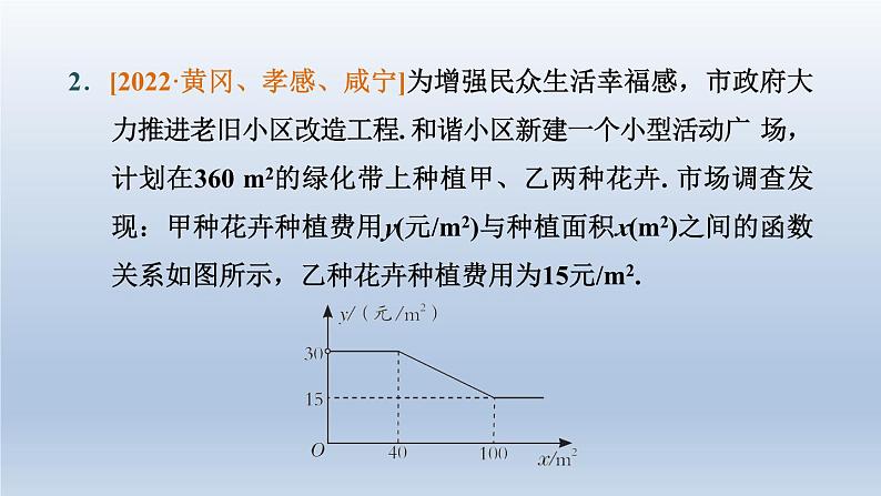 湖北省2024中考数学第三部分函数第14课时二次函数的应用课件第8页