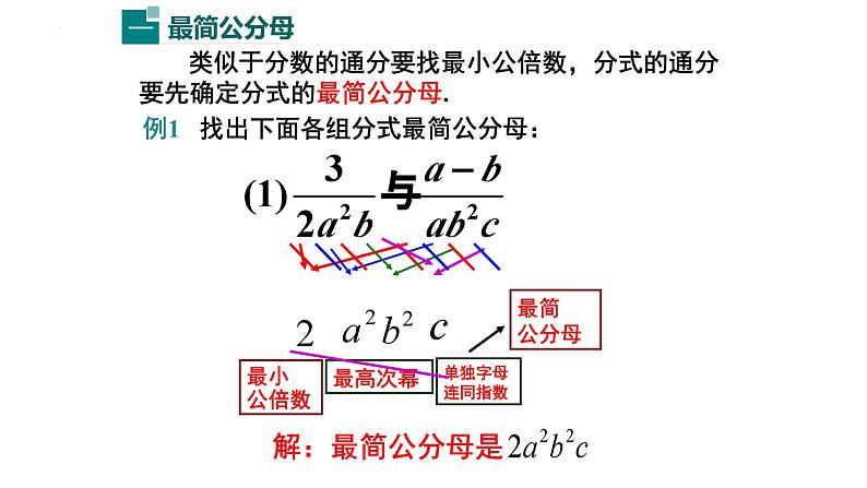 5.3.2 分式的加减法 课件 2024—2025学年北师大版数学八年级下册第6页