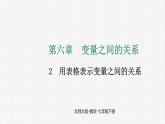 6.2 用表格表示變量之間的關(guān)系 課件2024-2025學(xué)年北師大版數(shù)學(xué)七年級下冊
