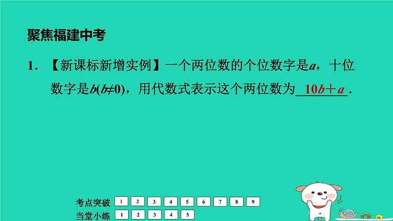 福建省2024中考数学1教材梳理篇第1章数与式代数式和整式课堂讲本课件第6页