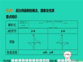 福建省2024中考数学1教材梳理篇第3章函数反比例函数课堂讲本课件
