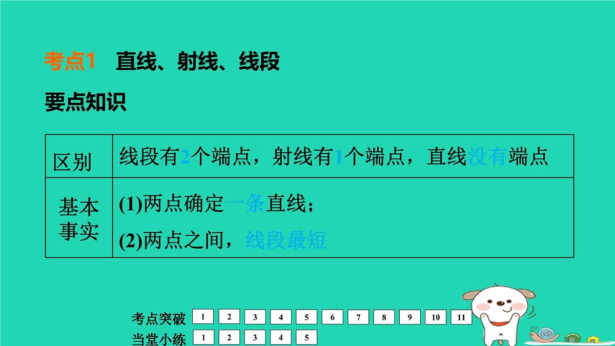 福建省2024中考数学1教材梳理篇第5章三角形几何的初步认识相交与平行课堂讲本课件第4页
