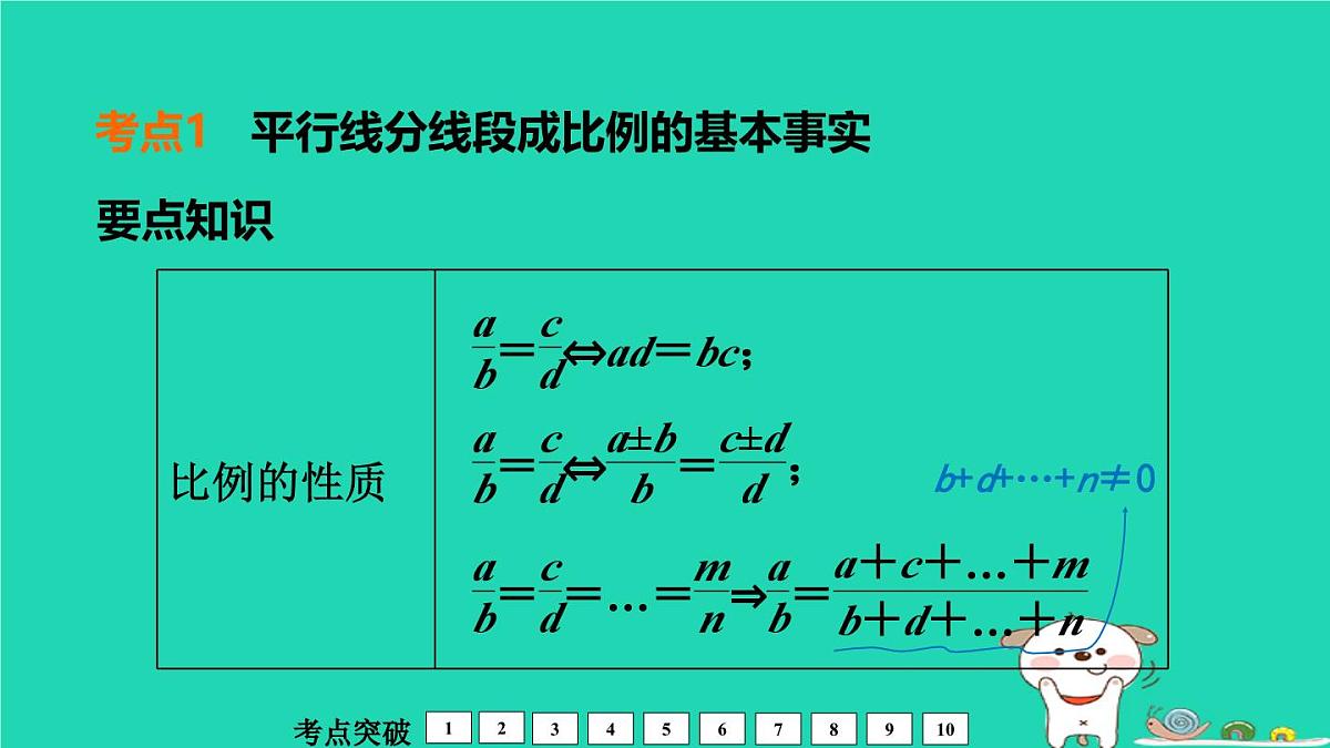 福建省2024中考数学1教材梳理篇第5章三角形相似课堂讲本课件第4页