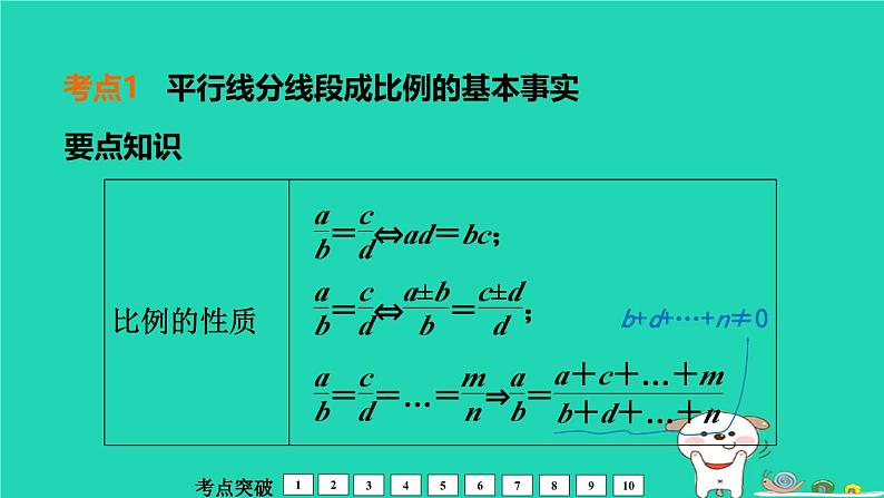 福建省2024中考数学1教材梳理篇第5章三角形相似课堂讲本课件第4页