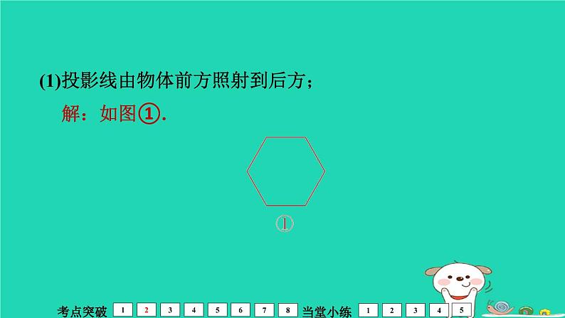 福建省2024中考数学1教材梳理篇第8章图形的变换第投影与视图课堂讲本课件第8页