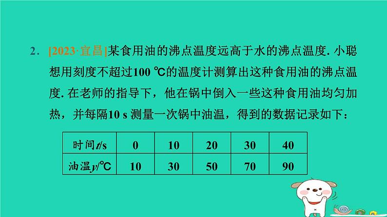 湖北省2024中考数学一次函数的实际应用课件第5页