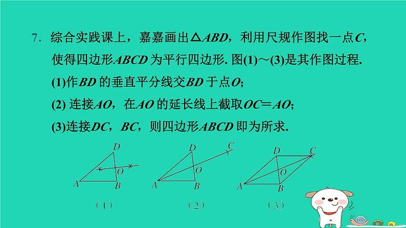 湖北省2024中考数学平行四边形课件第8页